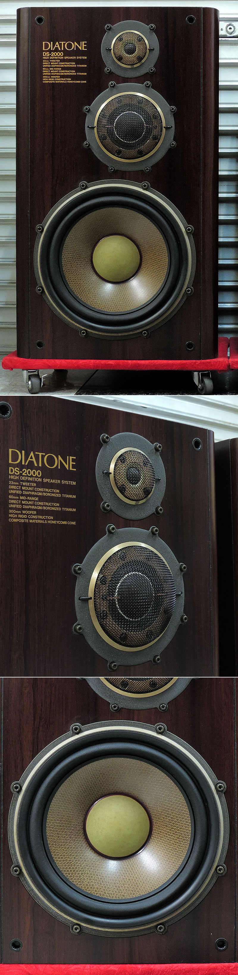 送料無料低価・DIATONE DS-2000／高密度、高解像度 ダイヤトーンスピーカーシステム。 ダイヤトーン