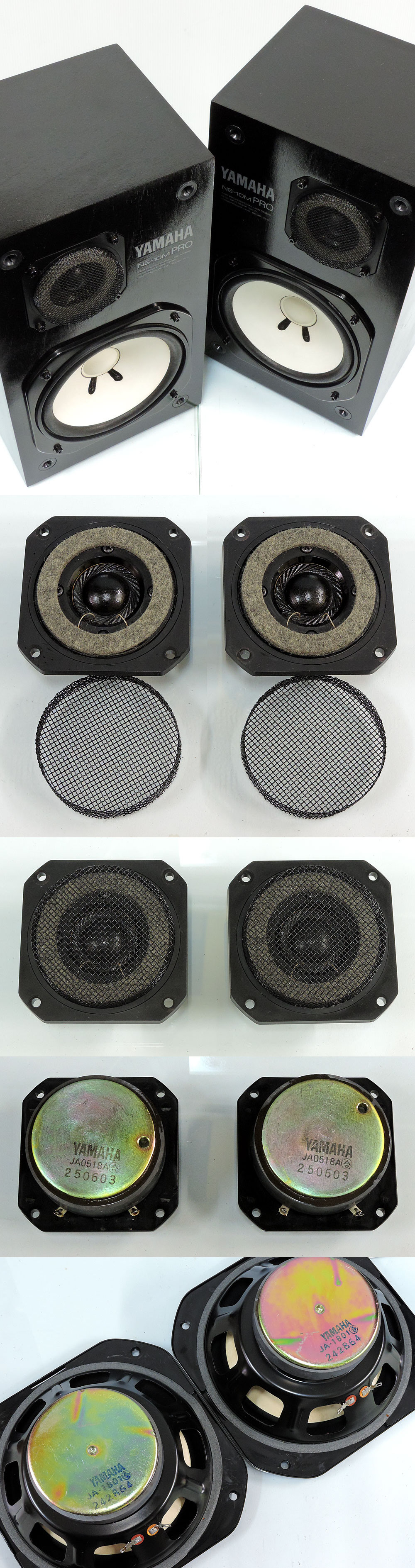 YAMAHA NS-10M・PRO・STUDIO ツイーター1個 動作品 JA0518A 爆買い